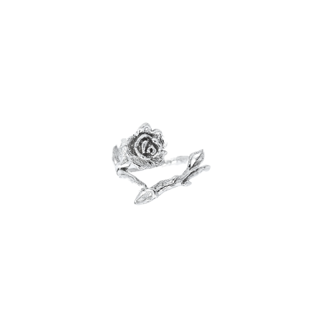 Roses srebrni prsten Frederiko Zlatarna Opatija Roses srebrni prsten