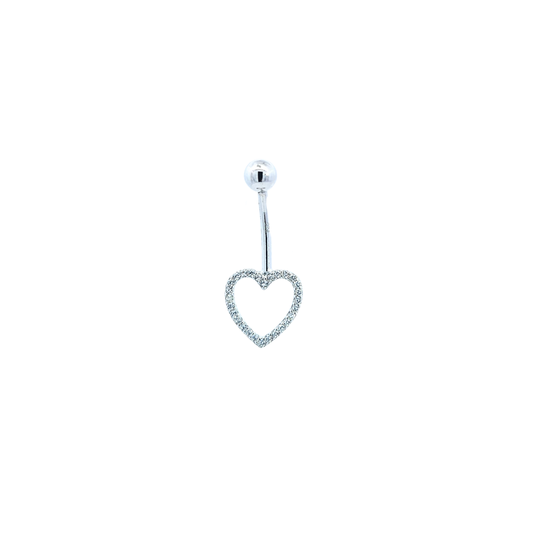 Piercing za pupak SRCE Piercing za pupak SRCE