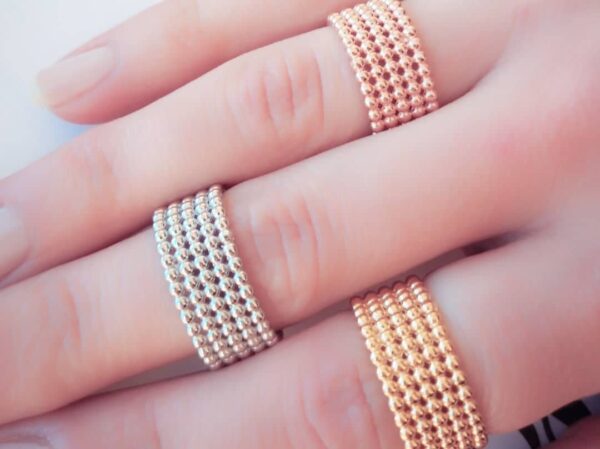 Glam srebrni prsten