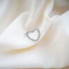 Srce ljubavi srebrni prsten