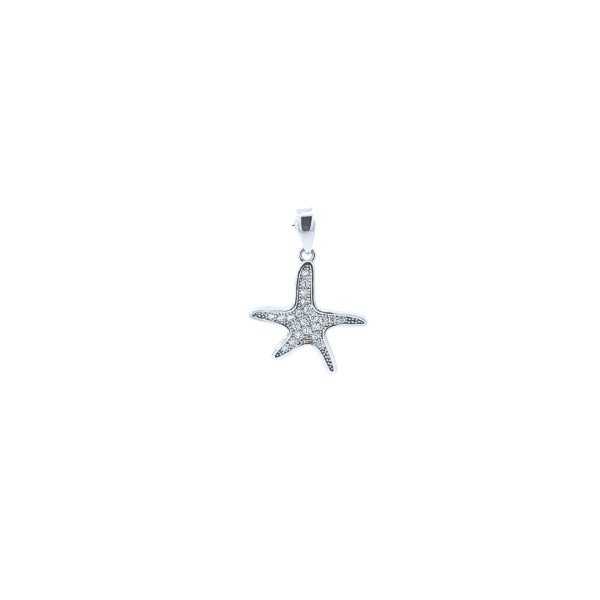 Sea star srebrni privjesak