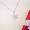 Srebrna ogrlica  Snowflake