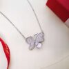 Butterfly srebrna ogrlica