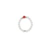 Classy pearl flexi prsten