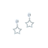 Silver stars srebrne naušnice