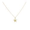 Starfish srebrna ogrlica