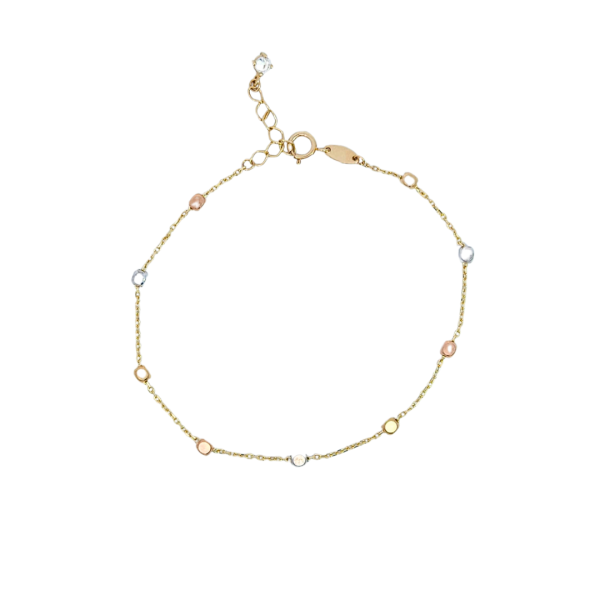 TRI-TONE GOLD narukvica