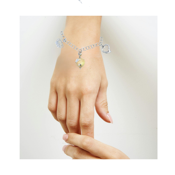 Srebrna narukvica Charm Voyager