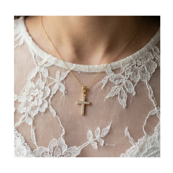 Faith zlatna ogrlica cz