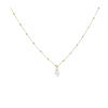 Classy pearl srebrna ogrlica pozlata